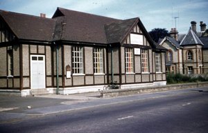 Memorial hall Shortmead Street 1957